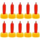 thumbnail image 1 of Pack de 10 tetinas de goma blanda para cordero, oveja, cachorro, potro, ternero, fáciles de atornillar Sailing Electrónica, 1 of 5