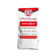 Local Cult Coffee Phoenix Espresso, Medium Roast Whole Bean, 10oz, Naturally Caffeinated