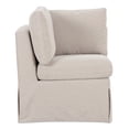 thumbnail image 3 of Moe's Home Collection Fable Slipcover Fabric Beige, 3 of 9