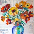 thumbnail image 2 of St Hilaire, Elizabeth 15x15 Gold Ornate Wood Framed with Double Matting Museum Art Print Titled - Happiness A, 2 of 4