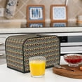 thumbnail image 6 of Lsque Doodle Food Print 2 Slice Toaster Cover , Kitchen Appliance Dustproof Protector , Toaster Protector Dustproof Kitchen Appliance Cover, 6 of 7