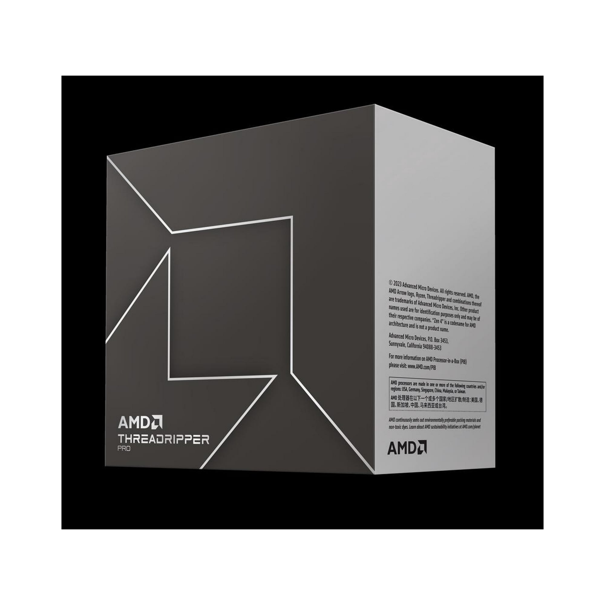 AMD Ryzen Threadripper PRO 7965WX 350W SP6 - Zen 4 - 24-Core/48-Threads - 100-100000885WOF