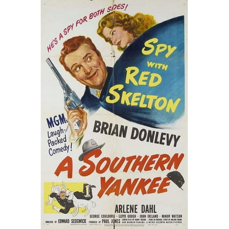 UPC: 0671863447549 | A Southern Yankee – movie POSTER (Style A) (11  x 17 ) (1948)