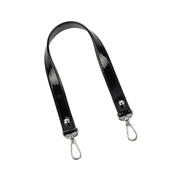 Replacement Purse Strap Top Handle Width 0.7inch Handmade Short Strap Bags Belts Argent 43cm