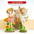 thumbnail image 5 of Fairy Garden Decor Courtyard Elf Ornament Statues Resin Outdoor Figurines Crafts Ornaments, 5 of 7