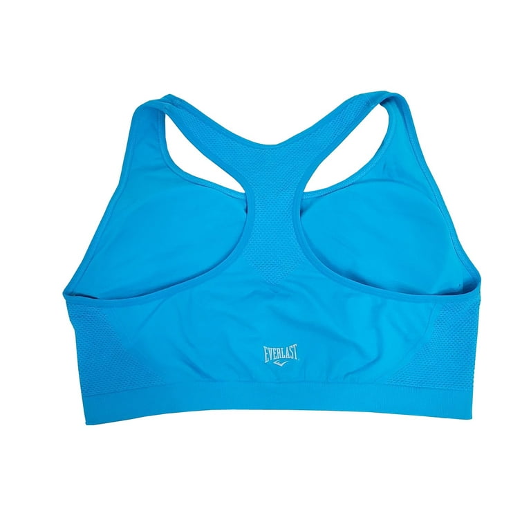 Everlast Honeycomb Atomic Blue Sport Active Bra Women's Plus Size