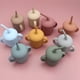 thumbnail image 5 of Tazas Vasos de silicona 2 en 1 para bebés con pajita y tapa para taza de refrigerio Vasos de silicona para bebés pequeños Taza de entrenamiento con asas Vaso con pajita a prueba de derrames Sin BPA Ap Meterk  Tazas, 5 of 7