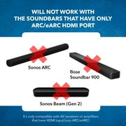 OREI eARC 4K 60Hz Audio Extractor Converter 18G HDMI 2.0 ARC Support - HDCP 2.2 - Dolby Digital/DTS