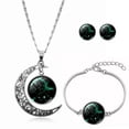 thumbnail image 3 of 12 Constellation Moon Necklace Earring Bracele GiftS for Mom Present for Women, 3 of 8