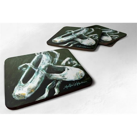 Ballet Golden Toes Foam Coaster