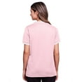 thumbnail image 2 of Devon & Jones DG20CW Ladies CrownLux Performance Plaited Tipped V-Neck Polo, 2 of 3
