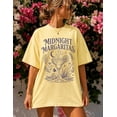 thumbnail image 4 of Vintage Midnight Margaritas Shirt, Witchy Cocktail Graphic Tee, Retro Halloween Movie Inspired T-Shirt, Spooky Season Gift, 4 of 7