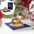 thumbnail image 2 of CCOCC 2026 New Religious Christmas Cards,Nativity Pop Up Christmas Card,Christian Christmas Cards,3D Pop Up Greeting Card,Merry Christmas Holy Night Nativity Holiday Card,Religious Cards, 2 of 7