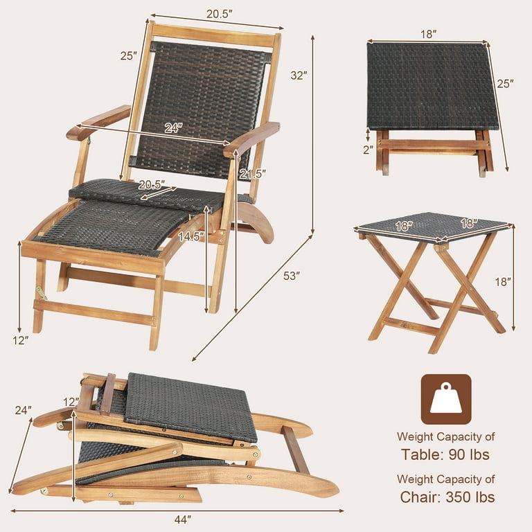 テーブル・チェア・ハンモック otherside design brige table for50 Amazon.com: Tangkula 5 Piece Acacia Wood Bar Table Set