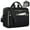 V Thread Black, variant on Laptop Bag 17.3 Inch Laptop Briefcase for Women Men Messenger Bag Waterproof Shoulder Large Computer Bag for Business Office Work College,Black
