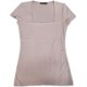thumbnail image 2 of Camiseta bÃ¡sica acanalada INC para mujer, rosa, pequeÃ±a I-N-C Camiseta bÃ¡sica, 2 of 2
