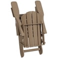 thumbnail image 4 of Chaise Adirondack Pliante en Poly pour Extérieur (Ensemble de 4), 4 of 6