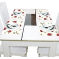 thumbnail image 4 of Ryvnso Placemats Set of 4 Retro Roses Flowers-i6 Dining Mats Heat-Resistant Non-Slip Washable Table Mat, 4 of 8