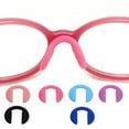 thumbnail image 2 of 1 PC U Shape Silicone Nose Pad Anti-Slip Insert Nose Pad Children's Glasses Accessories Available In Multiple Colors A1, 2 of 6