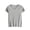 Gray, variant on Bixock Pajamas Tops for Women Sleep Top Short Sleeve V Neck Slim Stretch Light Daily Indoor Loungewear Blouse Women Clothings