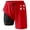 Z04-Red, variant on Kcolen Swim Trunks for Men 9 Inch Gradient Beach Shorts Light Upf Swimming Trunks with Compression Liner Summer Beach Swimming Shorts for Men