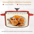 thumbnail image 2 of AILIBOO 13" Round 5 qt Cast Iron Casserole Dish,, 2 of 7