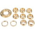thumbnail image 2 of 11Pcs Woodworking Router Bushing Guide 10-30mm Copper Premium Router Guide Bushes, 2 of 5
