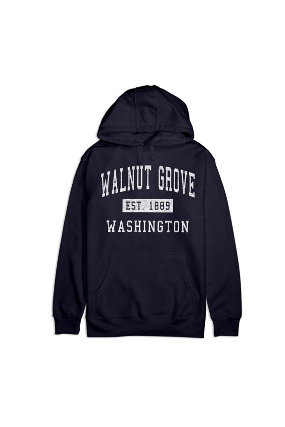 Walnut Grove Washington Classic Established Premium Cotton Hoodie