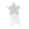 thumbnail image 3 of Parche bordado de borla de estrella Baoblaze 13.5 x 8 cm blanco, 3 of 8