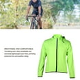 thumbnail image 3 of ROPA Deportiva Para Mujer, Cortavientos Con Capucha de Manga Larga Impermeable A Prueba de Viento Chaqueta de Secado Rápido para Deporte de Ciclismo al Aire Libre de Primavera, 3 of 7