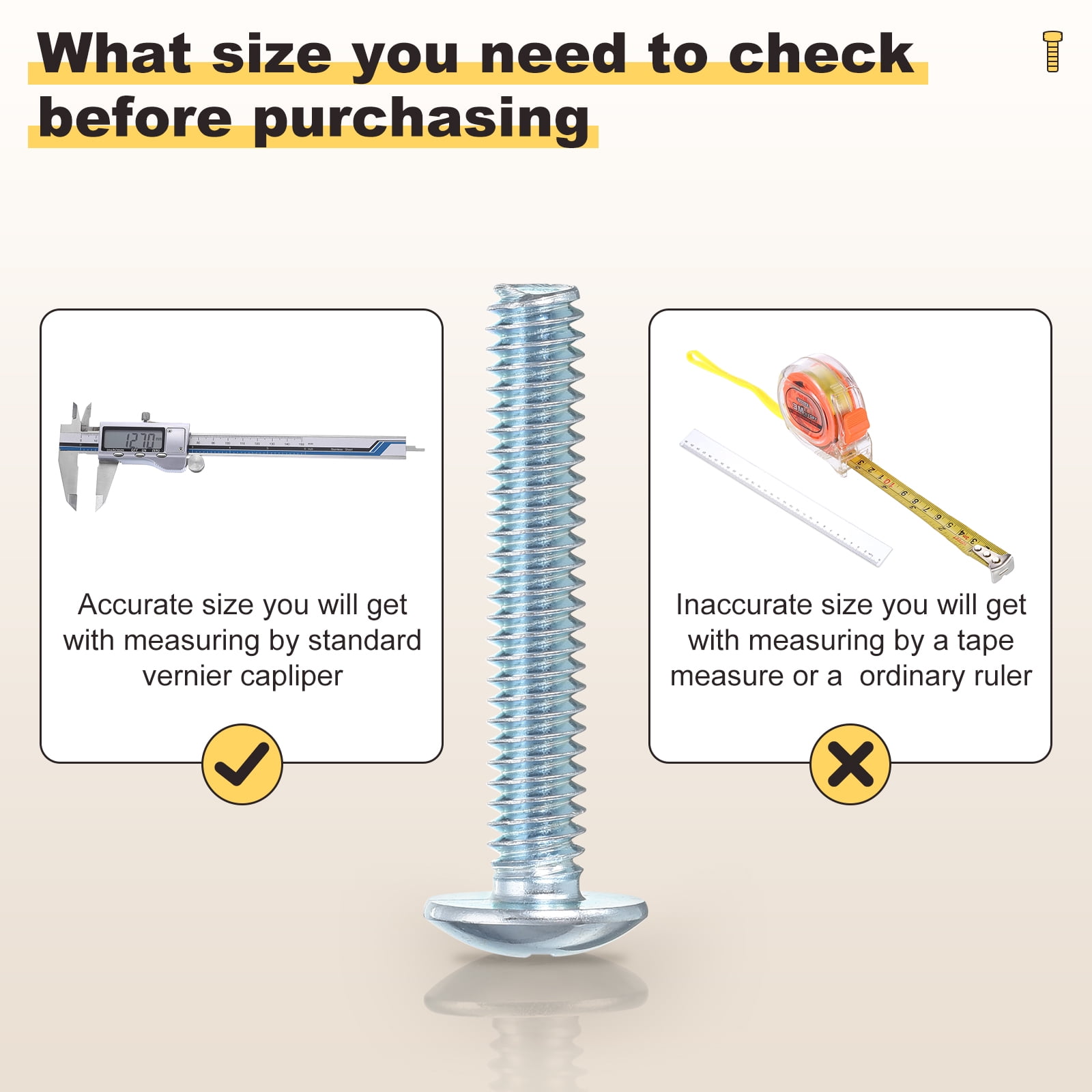 Uxcell Phillips Cross Flat Round Head Machine Screw Kit with Lock Nut (M5-0.8x25) 80Pcs, Stainless Steel Fasteners