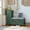Green, variant on Entryway Shoe Bench, Lift Top Storage Box,L Shape Living Room Shoe Organizer Cabinet