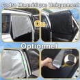 thumbnail image 3 of Car Sun Shade for Baby, Magnetic Window Curtain Reflects and Absorbs UV and Sunlight, Rear Side Window, 2 Pieces., 3 of 5