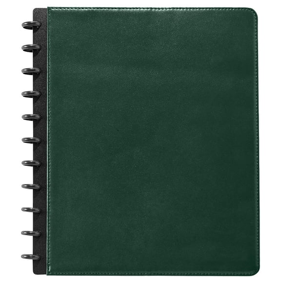 Levenger Circa Carnet Pliant en Cuir Premium avec Poches, Pin, Lettre