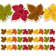 Creative Teaching Press CTP10472-3 48 ft. Maple Leaves EZ Border Trim, Multi Color - Pack of 3
