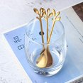 thumbnail image 4 of 20 Pcs Stainless Steel Leaf Coffee Spoons Tableware Dessert Spoons, Teaspoon Set (10 Spoons 10 Forks) 4.7 inches, 4 of 6