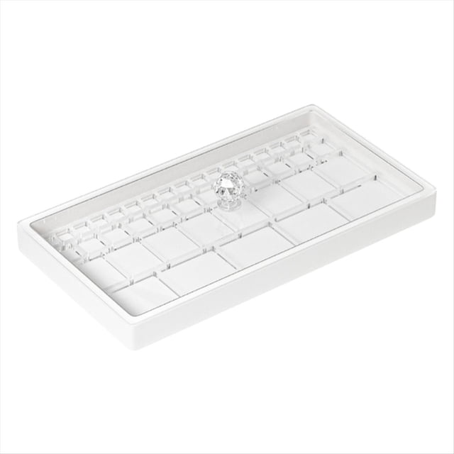 Caja de Almacenamiento de Piezas de Reloj de Acrílico Transparente con Bandeja Antipolvo y Divisores, Ideal para Profesionales y Entusiastas de la Reparación de Relojes.