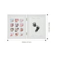 thumbnail image 4 of Baby Picture Frame Newborn Handprint Footprint Frame Baby Milestone Picture Frame, 4 of 8