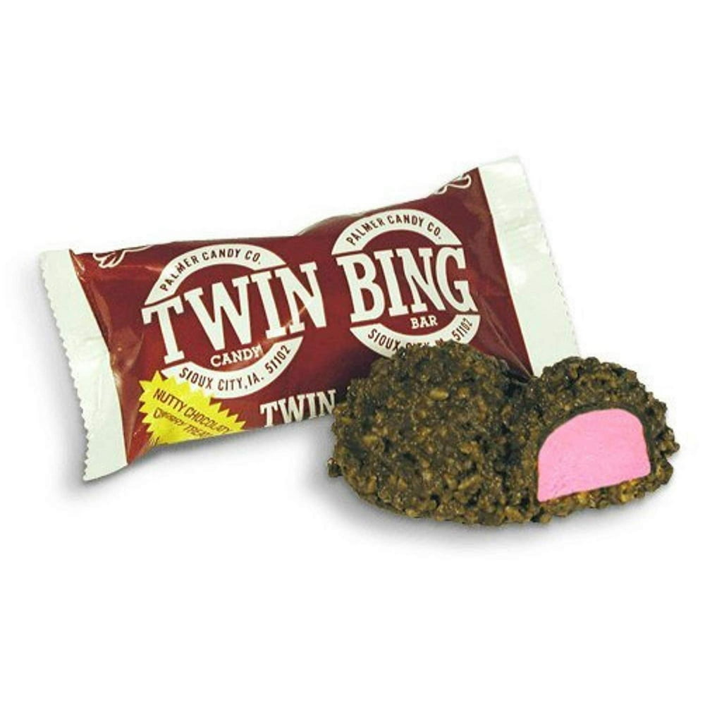 Palmers Twin Bing Candy Bars (12Pack) Chocolate Covered Cherry