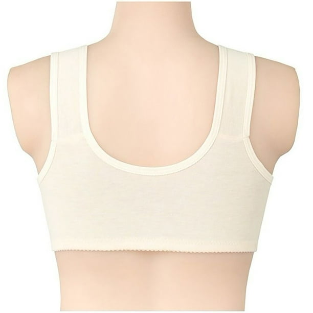 Front Clasp Strap Bralette Breathable Cotton Bra Moisture-wicking ;;; ;;;  Women Underwear Lingerie