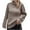 Khaki, variant on IROINNID Turtleneck Sweater for Women Winter Warm Knitted Pullover Casual Thermal Loose Fit Base Sweater On Sale,Blue