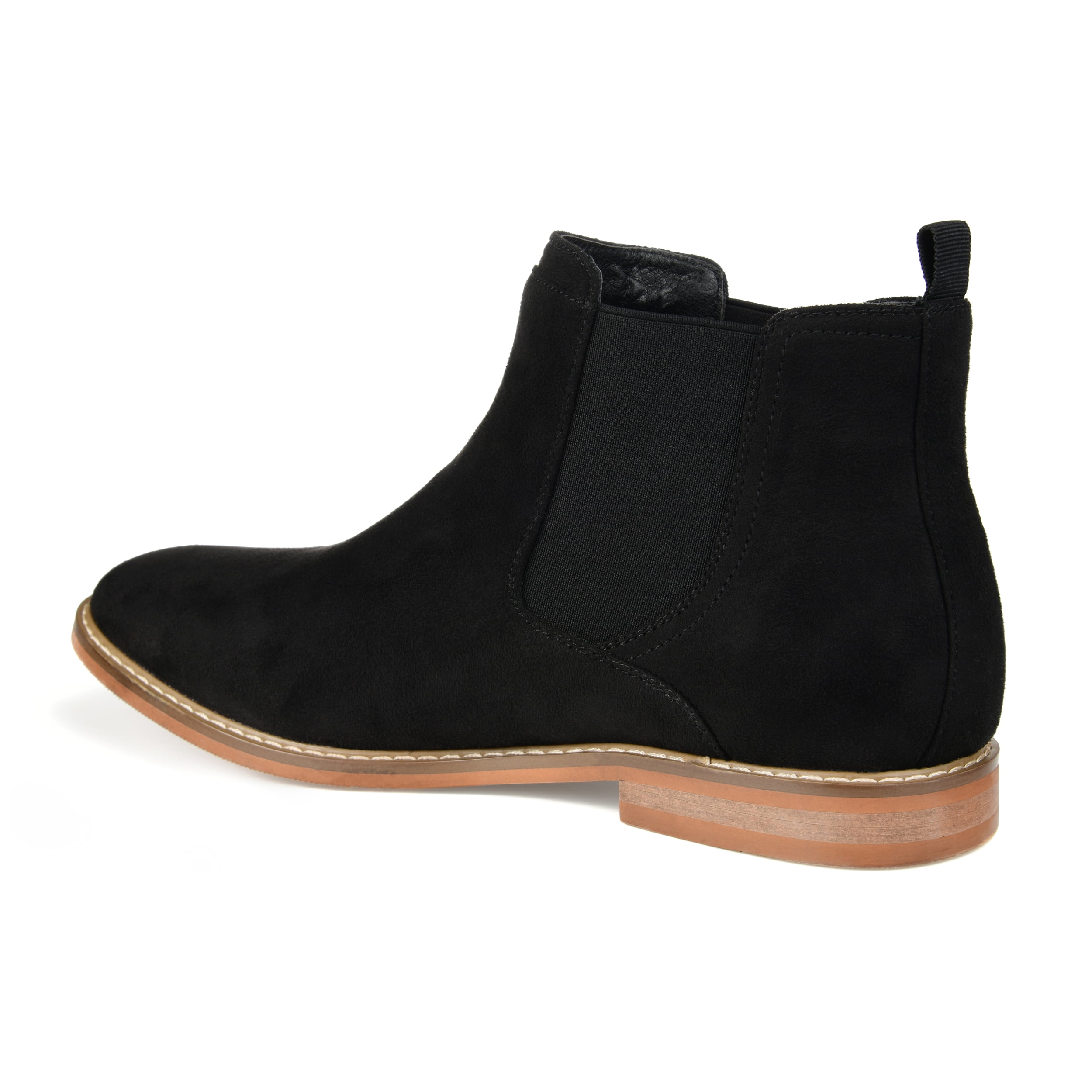 Vance Co. Mens Marshall Wide Width Tru Comfort Foam Pull-on Round Toe Chelsea Boot