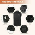 thumbnail image 6 of Heated Vest For Men Women, Lightweight Electric Heated Vest 6 Heating Zone 3 Temperature Heating Vest For Winter Hiking Skiing Skating Outdoor XL, 6 of 7