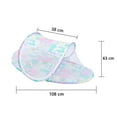 thumbnail image 3 of Baby Mosquito Net,Bottomless Rotary Folding Crib Mosquito Net for 0-5 Years Old, 3 of 4