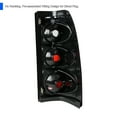 thumbnail image 4 of Spec-D Tuning Black Tail Lights Compatible with 2003-2006 Chevy Silverado 1500/1500HD/2500/2500HD, 2004-2006 Chevy Silverado 3500, 2007 Chevy Silverado Classic, Left + Right Pair Assembly, 4 of 7