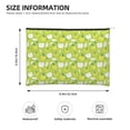 thumbnail image 4 of Rocae Fruit for Cosmetic Bags for Women Paper Reusable Cosmetic Bag Travel Toiletry Organizer Capacity Multipurpose Zipper Pouch, 4 of 8