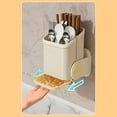 thumbnail image 6 of Kitecy Kitchen Organization No Drill Rotating Chopstick Storage Holder Box Kitchen Countertop Organizer Stable Base Utensil Dispenser , Utensil Holders No-Drill Accessories, 6 of 10
