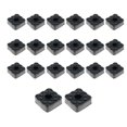 thumbnail image 1 of Rannb Almohadillas Cuadradas para Muebles Protección De La Superficie Del Piso Almohadillas Antideslizantes para Pies - 20 Piezas, 1 of 1