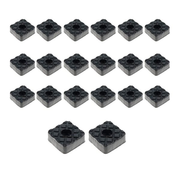 Rannb Square Furniture Pads Floor Surface Protection Non Slip Feet Pads - 20Pcs