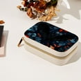 thumbnail image 7 of Bats Velvet Portable Necklace Holder with Removable Compartment - Earring Organizer and Bracelet Holder Gift, 7 of 7